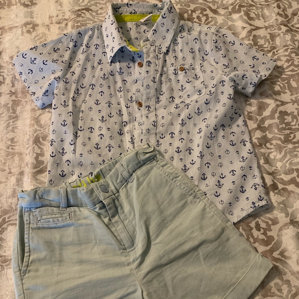 Toddler boys shirt set